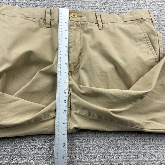 Tommy Hilfiger Khaki Pants Men Size 40 Brown Casual Chino Preppy - Picture 10 of 13